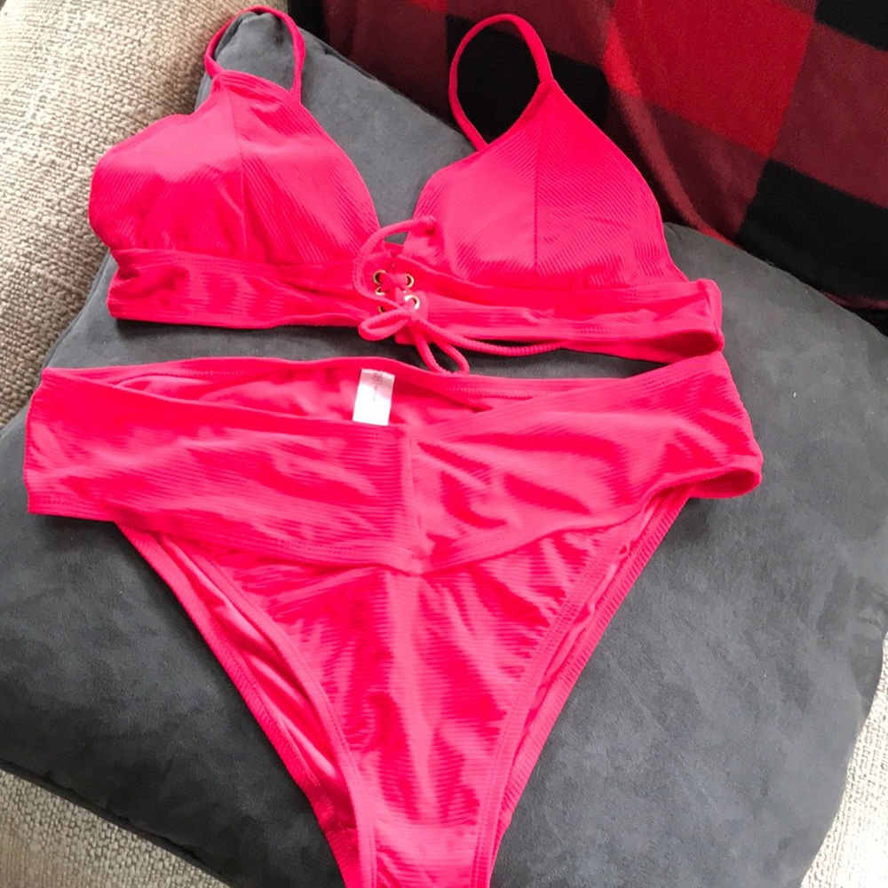 No boundaries swimwear bikini Sz 1X/15-17